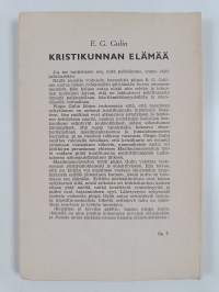 Kristikunnan elämää vv 1947-52