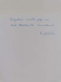Ajan aallokossa seisoo uusmaalainen kansa : Eteläsuomalaisen osakunnan historia vuoteen 1940 (signeerattu, tekijän omiste)