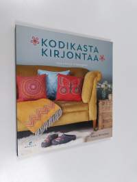 Kodikasta kirjontaa : Isoja pistoja villalangalla