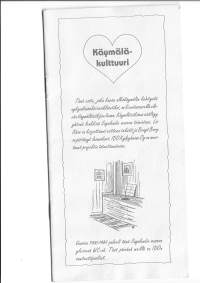 Käymäläkulttuuria 8 sivua / Sagalund Kulttuurikeskua