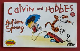 Calvin und Hobbes  1/1989. Auf dem Sprung. (Sarjakuvat, sopiva keräilykappaleeksi)