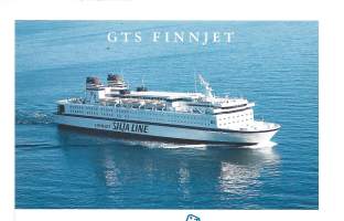 GTS Finnjet - laivakortti postikortti laivapostikortti kulkematon