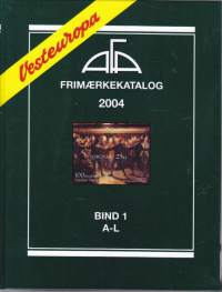 AFA Vesteuropa Frimaerkekatalog 2004. AFA Länsi-Eurooppa postimerkkiluettelo. Katso maat kuvista. Kaksiosainen sidos.