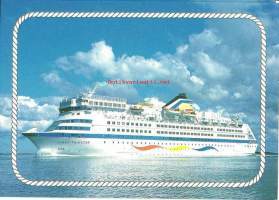 m/s  Birka Princess - laivakortti postikortti laivapostikortti