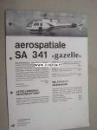 Aerospatiale SA 341 Gazelle radio-ohjattu helikopteri -myyntiesite