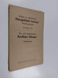 Kolmi- ja neliäänisiä hengellisiä lauluja naiskuoroille - kuudestoista vihko