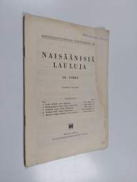 Naisäänisiä lauluja 28. vihko