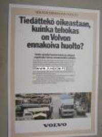 Volvo kuorma-auto ennakoiva huolto -myyntiesite