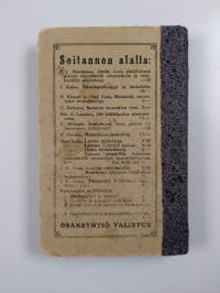 Valistuksen laulukirja - koulujen ja nuorison tarpeeksi
