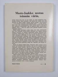 Masto-Jaakko nostaa isännän viirin