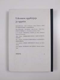 Raamatunhistoria oppikouluja varten