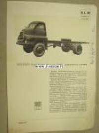 Bedford RLH 4-veto bensiini ja diesel kuorma-auto -myyntiesite