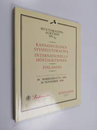 Huutokauppa no 60 Bukowskin kansainvälinen syyshuutokauppa 1996