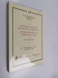 Huutokauppa no 74 : Kansainvälinen keväthuutokauppa