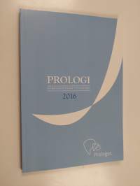 Prologi : Puheviestinnän vuosikirja 2016