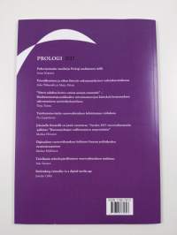 Prologi : Puheviestinnän vuosikirja 2017