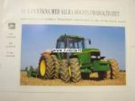 John Deere 6000 113 HK - 133 HK (83 KW - 98 KW) traktor -myyntiesite ruotsiksi