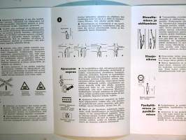 näin ajetaan ruotsissa 1954 ohjeet ruotsin vasemmanpuoliseen liikenteeseen