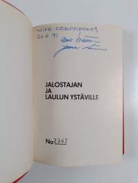 Laulusäilyke (signeerattu, tekijän omiste)