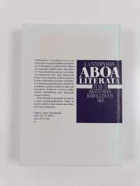 Aboa literata = Turun akatemian kirjallisuus