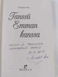 Tanssii Emman kanssa (signeerattu, tekijän omiste)