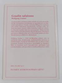 Graalin salaisuus : egyptiläinen tähtiviisaus - Saisin nuorukainen, Amfortasin haava, sibyllojen olemus