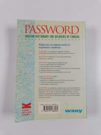 Password : English dictionary for speakers of Finnish