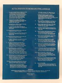 Analecta epigraphica 1970-1997