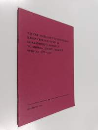 Valtakunnalliset suunnitelmat kansanterveystyön ja sairaanhoitolaitosten toiminnan järjestämisestä vuosina 1975-1979