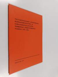 Valtakunnalliset suunnitelmat kansanterveystyön ja sairaanhoitolaitosten toiminnan järjestämisestä vuosina 1978-1982
