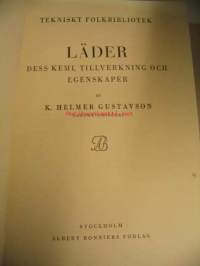 Läder - dess kemi, tillverkning och egenskaper
