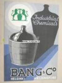 Industrial Chemicals / Bang &amp; Co -mainos
