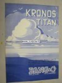 Kronos Titan / Bang &amp; Co -paperiteollisuuden mainos
