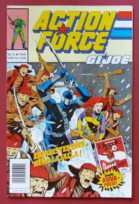 Action Force - G.I. Joe 5/1990. Erikoistehtävä Himalajalla.(Sarjakuvat, sopiva keräilykappaleeksi)