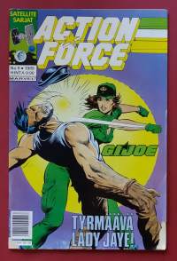 Action Force - G.I. Joe 9/1989. Tyrmäävä lady Jane.(Sarjakuvat)