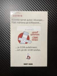 NTM GSM Sonera  -tarra