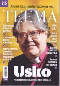 HS Teema 2017 vuosikerta N:ot 1-6.   Suomi 100, Usko, Luonto, Venäjä, Kirjoittaminen, Keksinnöt. Katso sisältö kuvista.