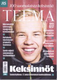 HS Teema 2017 vuosikerta N:ot 1-6.   Suomi 100, Usko, Luonto, Venäjä, Kirjoittaminen, Keksinnöt. Katso sisältö kuvista.