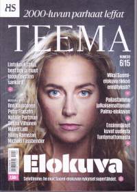 HS Teema 2015 N:ot 1, 2, 5, 6.  Vaalit, Ruokaa ja ravintoloita, Kirjat, Elokuva.  Katso sisältö kuvista.