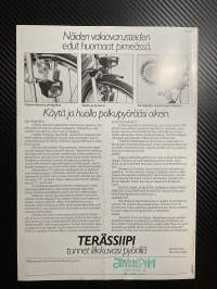 terässiipi pyörät 1982 -polkupyöräesite