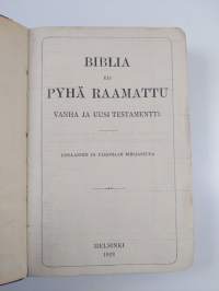 Biblia eli pyhä raamattu (1924) : vanha ja uusi testamentti