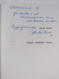 Varpuja varpaiden välissä (signeerattu, tekijän omiste)