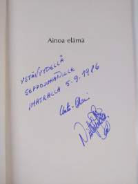 Ainoa elämä : runoja (signeerattu, tekijän omiste)