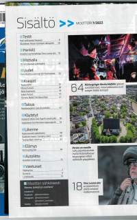 Moottori-lehti 7 / 2022, Paljon muutakin kuin auto asiaa tai moottoripyöriä. Kuten Porvoo ja lähiympäristö matkailun kohteena tai sähköautojen testaus Norjassa.