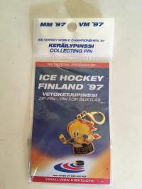Ice Hockey World Championships Finland 97 - Jello-leijona - Vetoketjupinssi