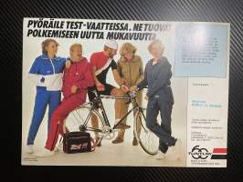 Polkupyörän valintaopas 1982 -polkupyöräesite