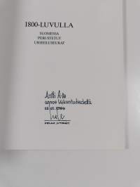 1800-Luvulla suomessa, perustetut, urheiluseurat (signeerattu, tekijän omiste)