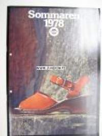 Nokiaskor sommaren 1978 -katalog