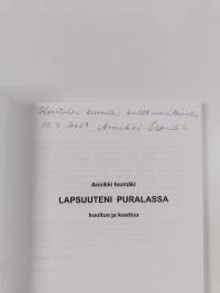Lapsuuteni Puralassa : kuultua ja koettua (tekijän omiste)