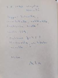 Kuolemanvoittoleikki (signeerattu, tekijän omiste)